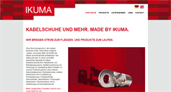 Desktop Screenshot of ikuma.de